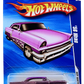 Hot Wheels 2010 - Collector # 163/240 - Hot Auction 5/10 - '56 Merc - Purple Metalflake - Opening Hood - USA Card