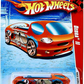 Hot Wheels 2010 - Collector # 178/240 - Race World / Beach 2/4 - Deora II - Metalflake Orange / Blue Surf Boards - USA '11 Card