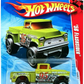 Hot Wheels 2010 - Collector # 192/240 - Race World / Desert 4/4 - '56 Flashsider 4X4 - Satin Antifreeze / #95 - USA '11 Card