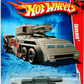 Hot Wheels 2010 - Collector # 197/240 - Race World / Battle 1/4 - Invader (Tank) - Gray Camo - USA '11 Card