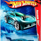 Hot Wheels 2010 - Collector # 203/240 - Race World / Earth 3/4 - Paradigm Shift - Transparent Blue - USA Card
