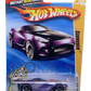 Hot Wheels 2010 - Collector # 005/240 - New Models 05/44 - Scorcher - Purple - USA Instant Win Card with Key Chain