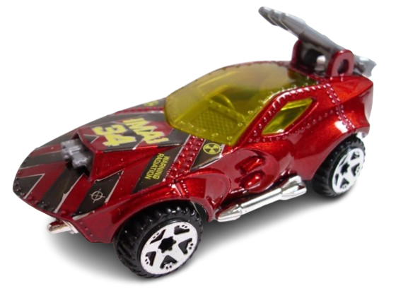 Hot Wheels 2010 - Collector # 021/240 - New Models 21/44 - Sting Rod II - Red - USA Card