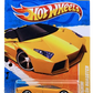 Hot Wheels 2010 - Collector # 023/240 - New Models 23/44 - Lamborghini Reventon Roadster - Yellow - USA '11 Card