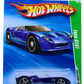 Hot Wheels 2010 - Collector # 051/240 - Treasure Hunts 7/12 - Ford GTX1 - Blue - OH5SP Wheels - USA Card