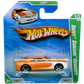 Hot Wheels 2010 - Collector # 062/214 - Treasure Hunts 10/12 - Chevy Camaro Concept - Orange & White - International Short Card