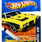 Hot Wheels 2011 - Collector # 105/244 - Muscle Mania 5/10 - '70 Pontiac GTO - Yellow - USA Card