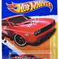 Hot Wheels 2011 - Collector # 006/244 - New Models 6/50 - Dodge Challenger Drift Car - Metallic Red / DODGE Graphics - OH5SP Wheels - USA Card