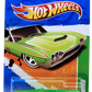 Hot Wheels 2011 - Collector # 056/244 - Treasure Hunts 06/15 - '63 T-Bird - Lime Green Metalflake - 5 Spokes - USA Card