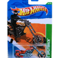 Hot Wheels 2011 - Collector # 064/244 - Treasure Hunts 14/15 - OCC Splitback (Motorcycle, Chopper) - Orange - 3 Spokes - USA Card