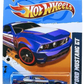Hot Wheels 2012 - Collector # 167/247 - HW Main Street 7/10 - 2010 Ford Mustang GT - Blue / Sheriff - USA Card