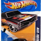 Hot Wheels 2012 - Collector # 173/247 - HW Racing 3/10 - '67 Pontiac GTO - Black / #10 - USA Card