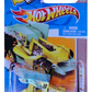 Hot Wheels 2012 - Collector # 232/247 - HW Code Cars 7/22 - Dirty Outlaw - Yellow / #18 - Gold 5 Spokes - USA Scan & Track Card