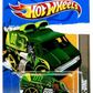 Hot Wheels 2012 - Collector # 245/247 - HW Code Cars 20/22 - Cool-One - Green / #00 - Yellow OH5SP Wheels - USA Card