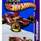 Hot Wheels 2013 - Collector # 186/250 - HW Showrom / American Turbo - Fangula - Satin Red - Gold PR5 Wheels Rear &amp; Gold Skinny Wheels Front - USA Card