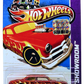 Hot Wheels 2013 - Collector # 188/250 - HW Showroom / American Turbo - Shoe Box - Red with Flames - USA Card with Factory Set Sticker