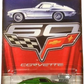 Hot Wheels 2013 - Theme / Corvette 60th Anniversary Series 7/8 - 1963 Corvette (Tooned) - Green - PR5 Spokes - Walmart Exclusive - Corvette 60th Card Art