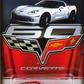 Hot Wheels 2013 - Theme / Corvette 60th Anniversary Series 8/8 - C6 Corvette - Red - PR5 Spokes - Walmart Exclusive - Corvette 60th Card Art