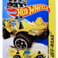Hot Wheels 2014 - Collector # 113/250 - HW Off-Road / Off Track - Quicksand - Yellow / Hot Wheels Graphics - USA Card