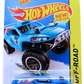 Hot Wheels 2014 - Collector # 115/250 - HW Off-Road / Off Track / New Models - Land Crusher - Blue / #47 - USA Card