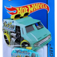 Hot Wheels 2015 - Collector # 003/250 - HW City / HW City Works - Cool-One - Aqua - USA 'Showdown' Card