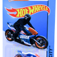 Hot Wheels 2015 - Collector # 048/250 - HW City / HW Rescue - Canyon Carver - Blue & White / Police - USA 'Showdown' Card