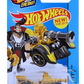 Hot Wheels 2015 - Collector # 060/250 - HW City / Tooned / New Models - Grease Rod - Gold - USA 'Epic Race' Card