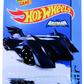 Hot Wheels 2015 - Collector # 063/250 - HW City / Batman - Batmobile (The Brave and the Bold) - Midnight Blue Metalflake - TRAP5 Wheels - USA 'Batman' Card