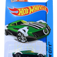 Hot Wheels 2015 - Collector # 066/250 - HW City / All Stars - MR11 - Green Metalflake - TRAP5 Wheels - USA 'Showdown' Card