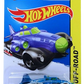 Hot Wheels 2015 - Collector # 093/250 - HW Off-Road / Sky Show - Fast Fortress - Blue  Metalflake / Gray - USA 'Showdown' Card