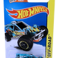 Hot Wheels 2015 - Collector # 099/250 - HW Off-Road / Hot Wheels Test Facility - Team Hot Wheels Corkscrew Buggy - Baby Blue - 'Showdown' Card
