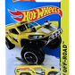 Hot Wheels 2015 - Collector # 102/250 - HW Off-Road / Jungle Rally - Land Crusher - Yellow - USA 'Showdown' Card