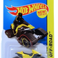 Hot Wheels 2015 - Collector # 110/250 - HW Off-Road / Ice Mountain / New Models - Snow Stormer - Yellow - USA 'Showdown' Card