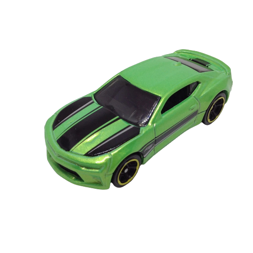 Hot Wheels 2018 50th Anniversary Camaro Series 9 10 16 Camaro SS Metallic Green Walmart Exclusive