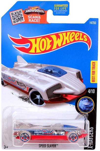 Hot Wheels 2016 Collector 014 250 X Raycers 4 10 Speed Slayer hot-wheels-2016-collector-014-250-x-raycers-4-10-speed-slayer