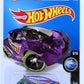 Hot Wheels 2016 - Collector # 016/250 - X-Raycers 6/10 - Vandetta - Transparent Purple - USA 'Showdown' Card
