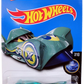 Hot Wheels 2016 - Collector # 017/250 - X-Raycers 7/10 - Cloak and Dagger - Transparent Sea Green - USA 'Showdown' Card