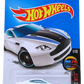 Hot Wheels 2016 - Collector # 056/250 - HW Mild to Wild 1/10 - Aston Martin V8 Vantage - White - PR5 Wheels - USA 'Showdown' Card
