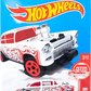 Hot Wheels 2017 - Collector # ---/365 - Red Edition 02/12 - '55 Chevy Bel Air Gasser - White / Red Graphics - Target Exclusive - USA Card