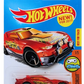 Hot Wheels 2017 - Collector # ---/365 - HW Digital Circuit 1/5 - New Models - Rally Cat - Red Metalflake - USA Card