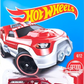 Hot Wheels 2017 - Collector # ---/365 - Red Edition 04/12 - Rescue Duty - Red / Emergency - Target Exclusive - USA Card