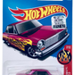 Hot Wheels 2017 - Collector # 014/365 - HW Flames 7/10 - '63 Chevy II - Pink Metalflake - FSC