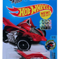 Hot Wheels 2017 - Collector # 089/365 - Street Beasts 1/10 - New Models - Turbo Rooster - Red - USA 'The Year of the Rooster' Card with Factory Set Sticker