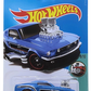 Hot Wheels 2017 - Collector # 124/365 - Tooned 4/10 - '68 Mustang - Blue - USA Card