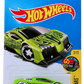 Hot Wheels 2017 - Collector # 135/385 - HW Art Cars 3/10 - Zotic - Bright Green - TRAP5 Wheels - USA Card