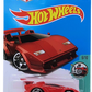 Hot Wheels 2017 - Collector # 152/365 - Tooned 6/10 - Lamborghini Countach - Red - USA "Month' Card a Walmart Exclusive