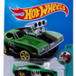 Hot Wheels 2017 - Collector # 171/365 - Tooned 3/10 - '69 Camaro Z28 - Satin Green / #69 - USA Card