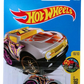 Hot Wheels 2017 - Collector # 226/365 - HW Art Cars 10/10 - Rocket Box - Gray / 'T' on Roof - USA Card
