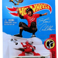 Hot Wheels 2017 - Collector # 239/365 - HW Daredevils 4/10 - Skate Brigade - White Board / Red Figure - USA 'Steve Caballero' Card