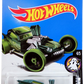 Hot Wheels 2017 - Collector # 248/365 - Fright Cars 4/5 - Fangula - Metalflake Green - 5 Spoke Wheels - USA Card